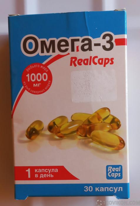 
                            БАД &laquo;Омега-3 RealCaps&raquo;
                         - отзывы