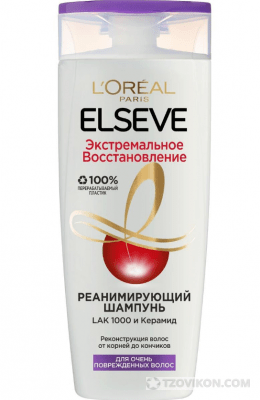 
                            Шампунь Loreal Elseve, Экстремальное восстановление
                         - отзывы