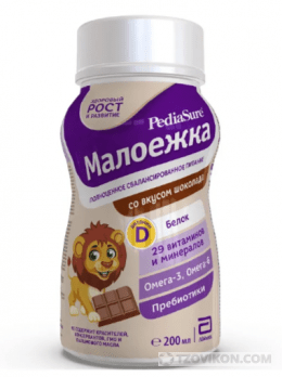 
                            Детское питание PediaSure &laquo;Малоежка&raquo; со вкусом шоколада
                         - отзывы