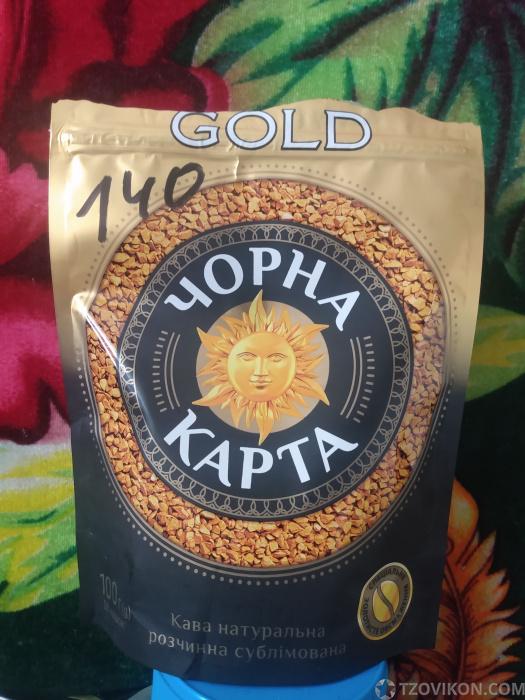 
                            Растворимый кофе &laquo;Черная карта&raquo; Gold
                         - отзывы