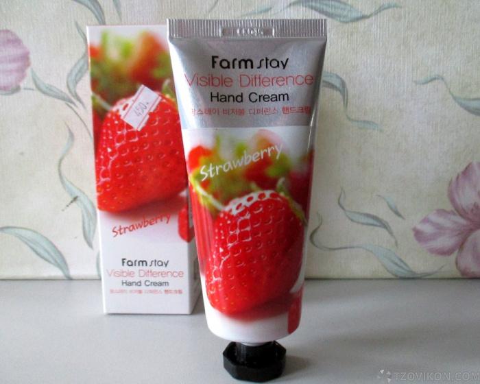 
                            Крем для рук Visible difference Strawberry, Farmstay
                         - отзывы